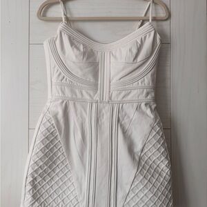 ZIMMERMANN REBELLION CORDED CORSET DRESS